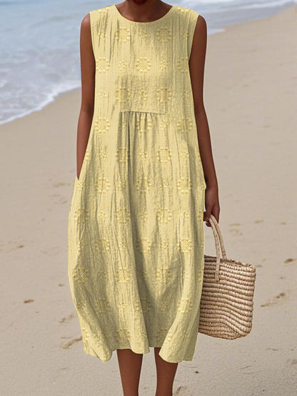 Women's Printed Midi Dress