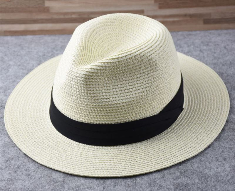Summer Beach Sun Hat Cotton Natural