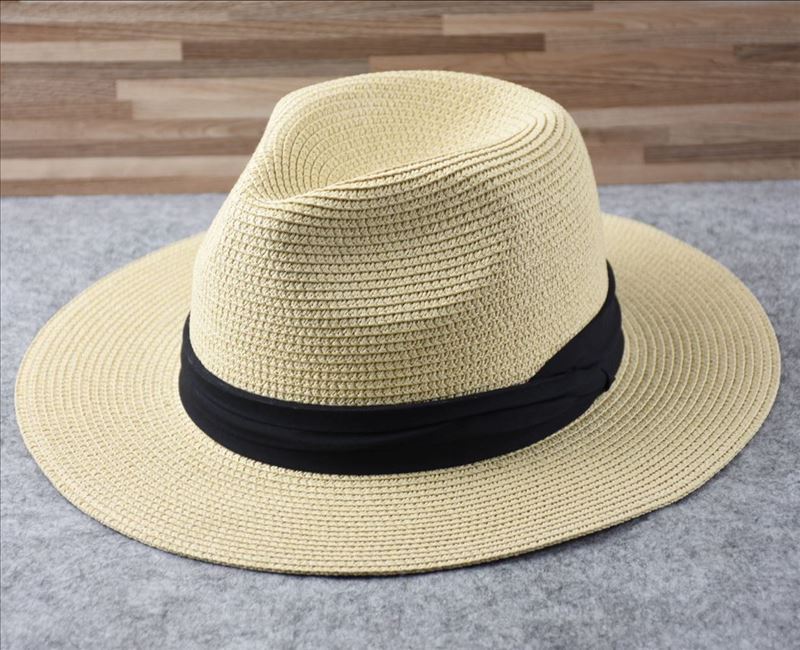 Summer Beach Sun Hat Cotton Natural