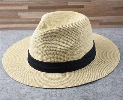 Summer Beach Sun Hat Cotton Natural