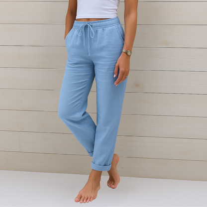 Women's Breathable Pants Elastic Waist - VibreMode