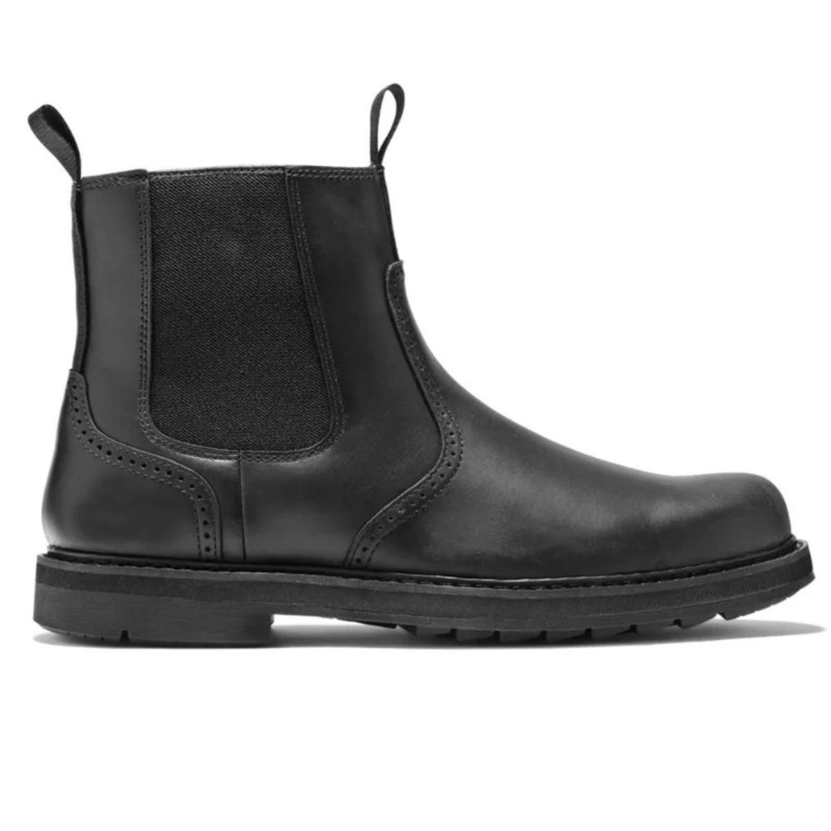 Men's Leather Chelsea Boots Classic Slip On