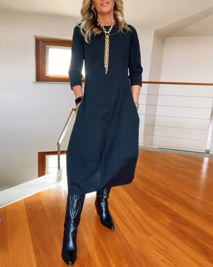 Beautiful Fit and Flare Evening Dress