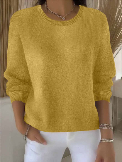 Women's Fine Knit Sweater Soft Fabric