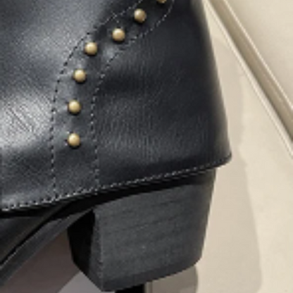 Women's Studded Ankle Boots Slouchy