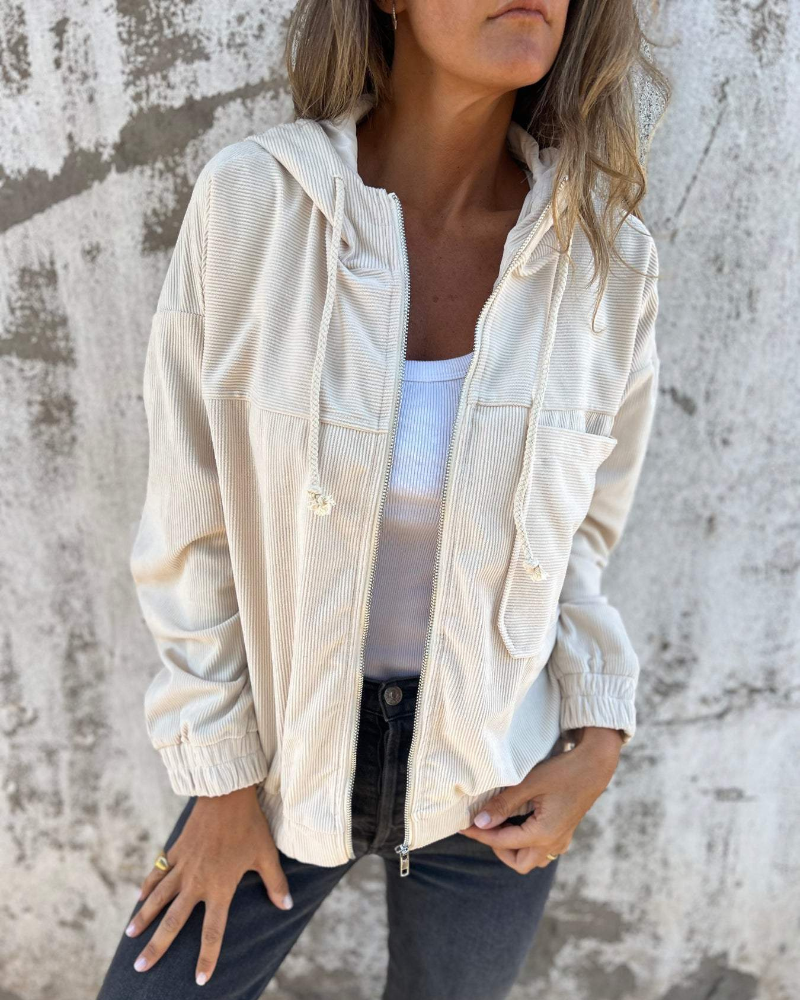 Women's Casual Relaxed Fit Jacket - VibreMode