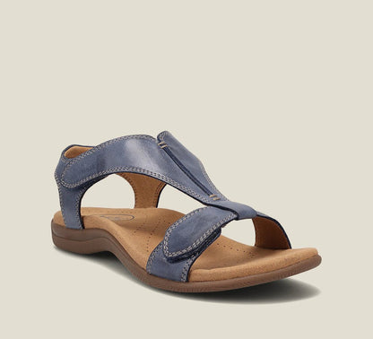 Women's Orthopedic Sandals Cushioned Adjustable Brown