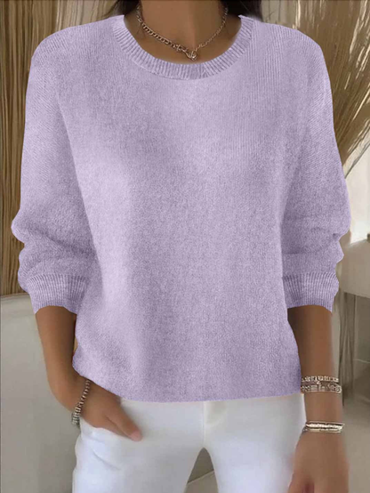 Women's Fine Knit Sweater Soft Fabric