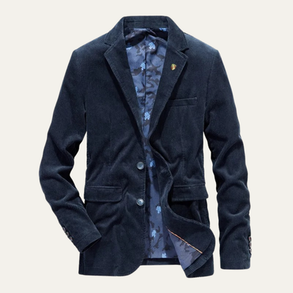 Ridgewell Men's Corduroy Blazer Elbow Patches