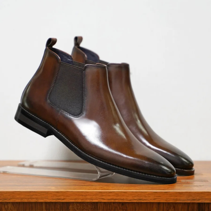 Ironridge Men's Polished Ankle Boots