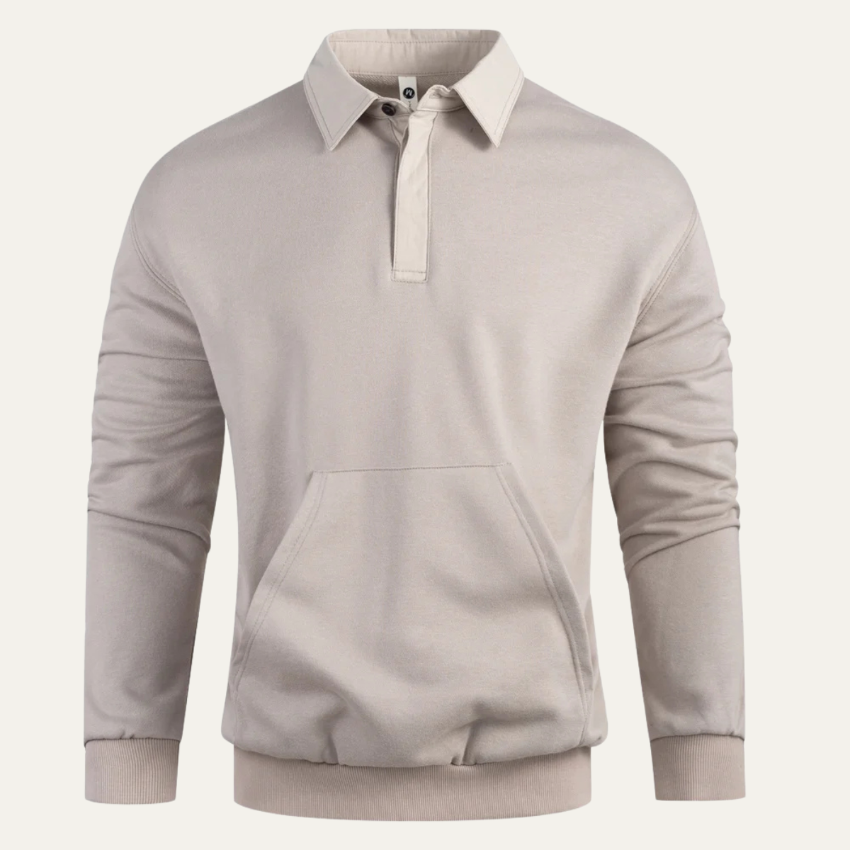 Marettimo Men's Cotton Polo Sweater With Pocket - VibreMode
