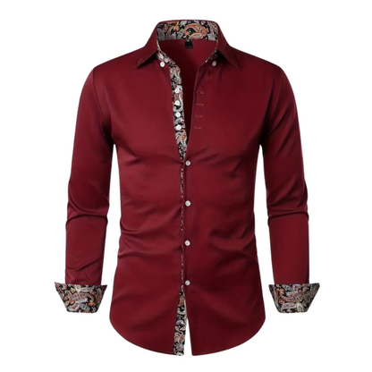 Men's Paisley Accent Shirt