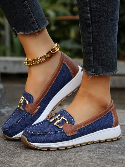 Women's Slip-On Loafers Flat Shoes