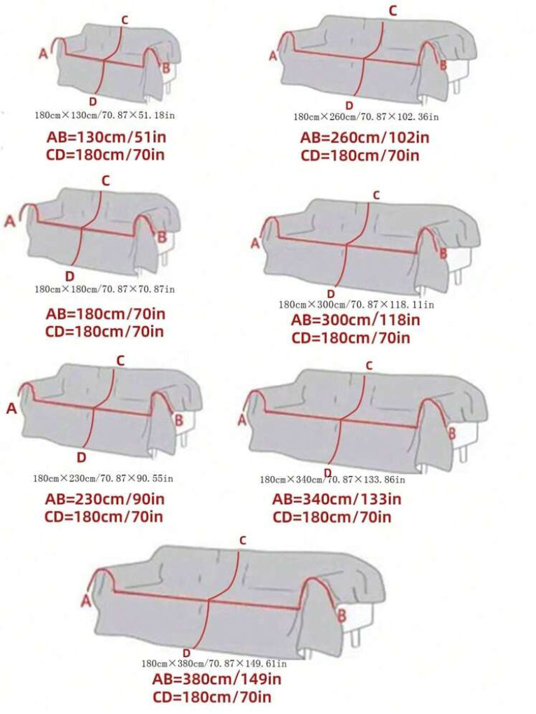 Chenille Sofa Towel Bohemian Style