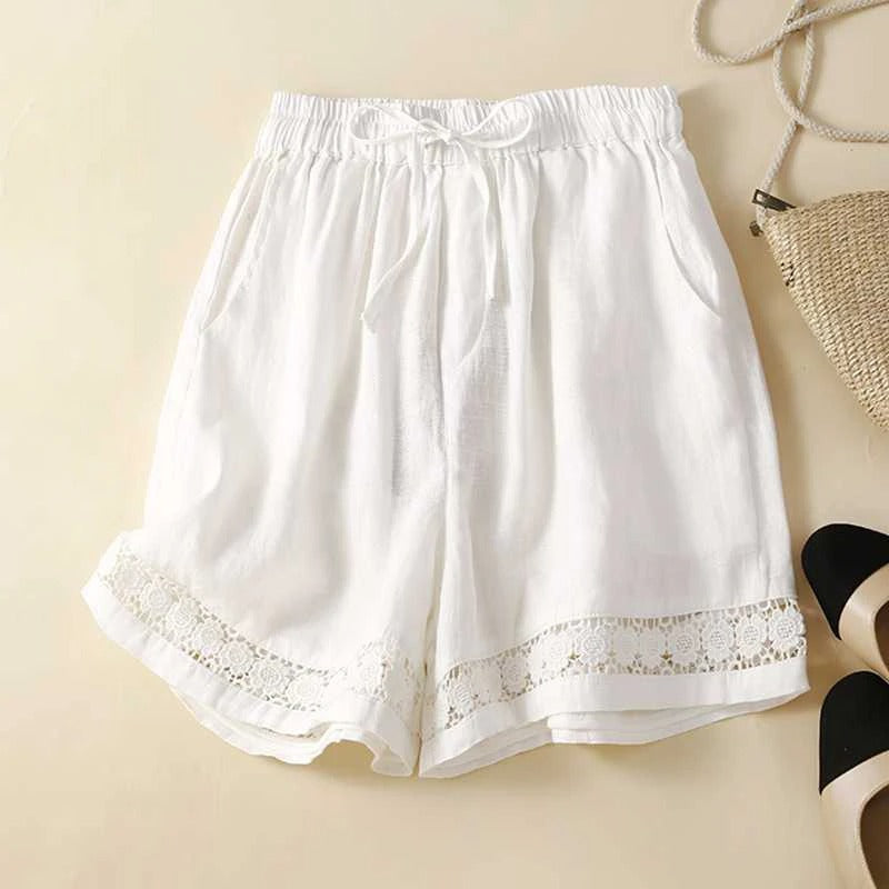 Women's Relaxed Floral Shorts - VibreMode