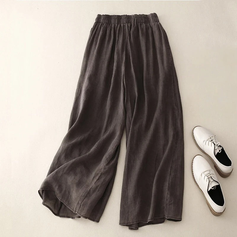 Comfortable Elastic Waist Pants