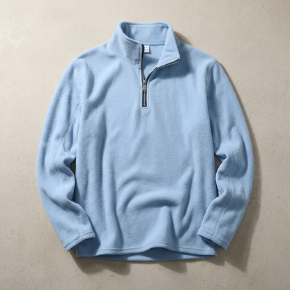 Fleece Lined Quarter Zip Jacket - VibreMode