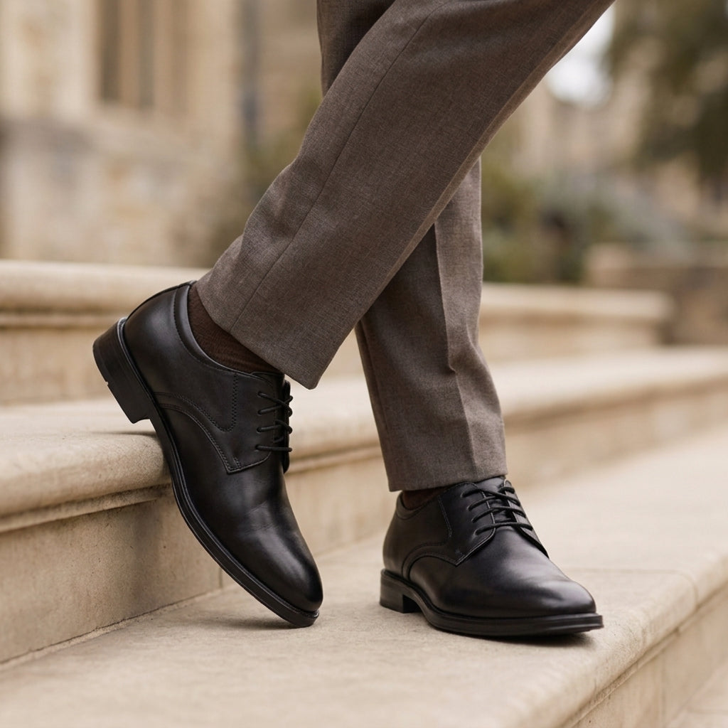 Men's Leather Oxfords Shoes - VibreMode