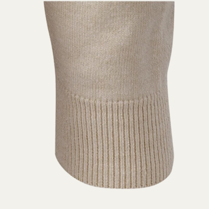 Men's Cotton Polo Sweater Soft Knit