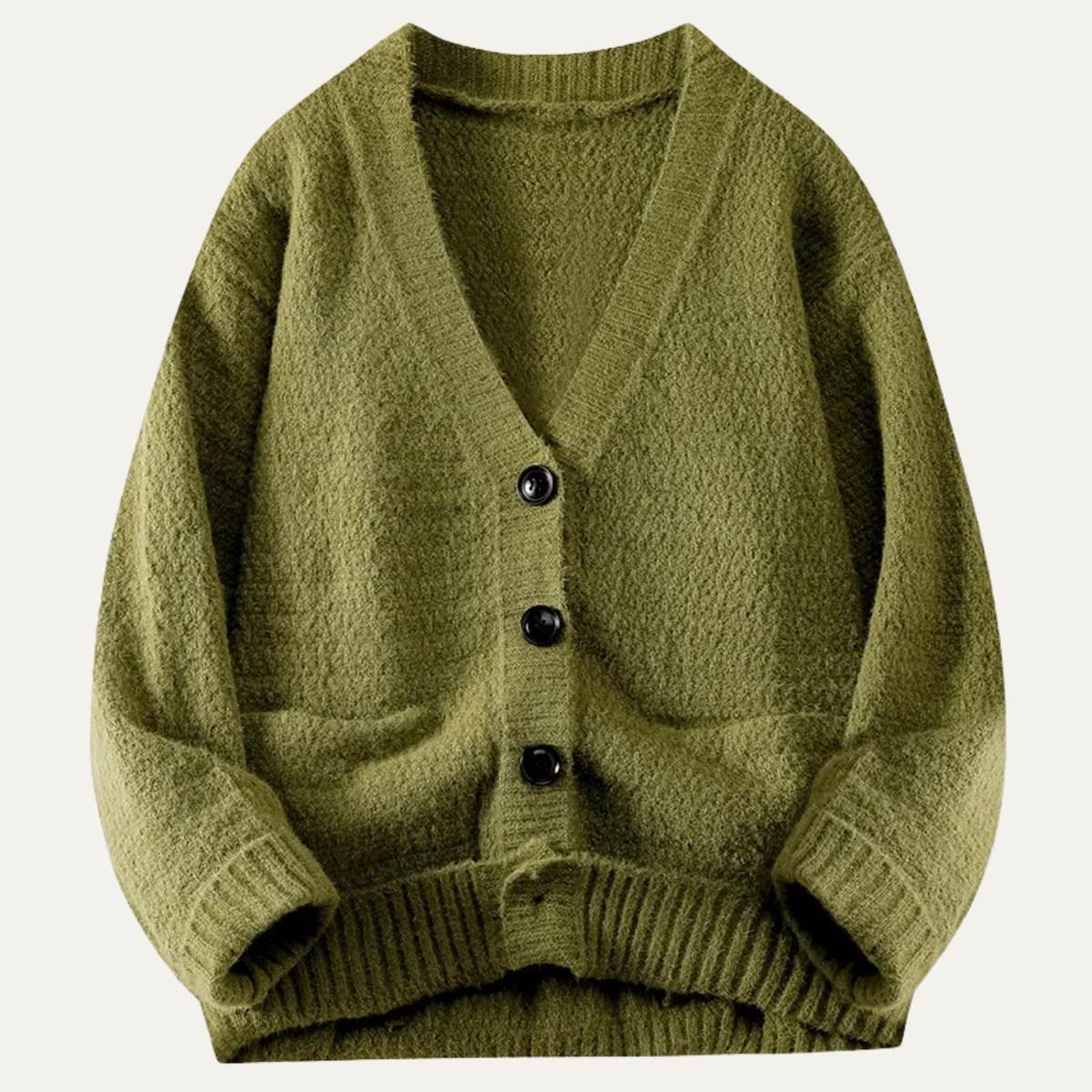 Amarone Men's V Neck Knit Sweater Soft