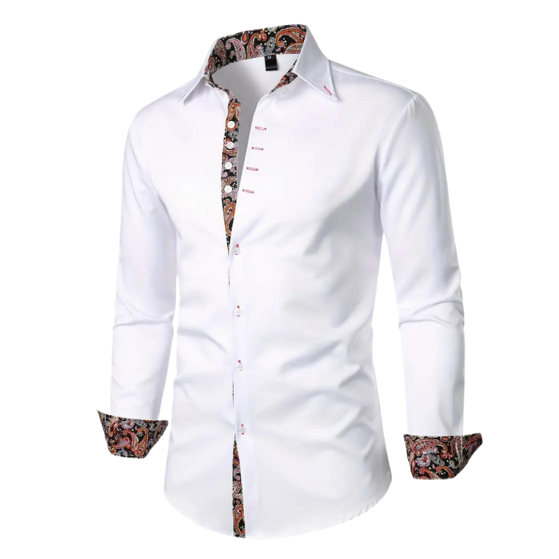 Men's Paisley Accent Shirt