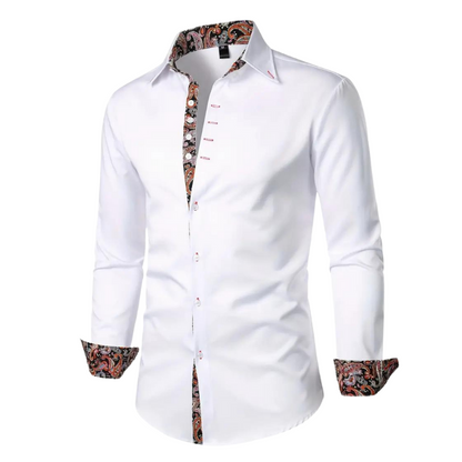 Men's Paisley Accent Shirt