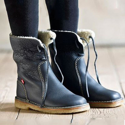 Women's Folded Cuff Ankle Boots