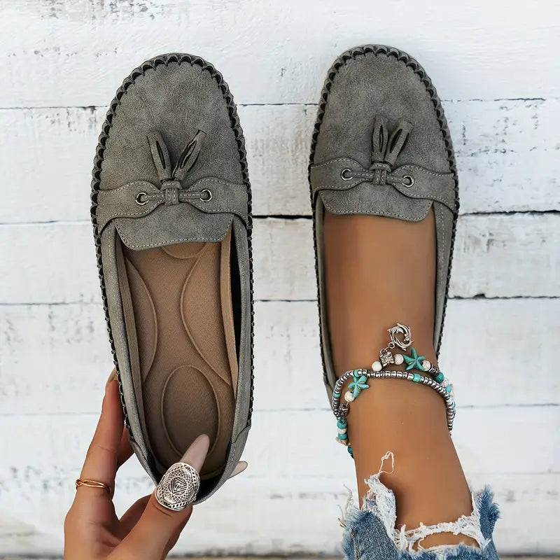 Women's Slip-On Loafers Front Detail