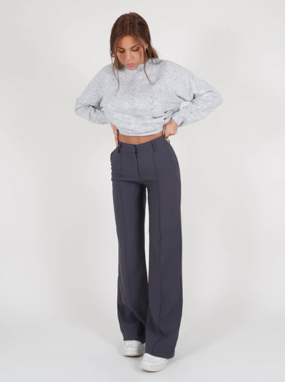 Fit Straight Leg Dress Pants
