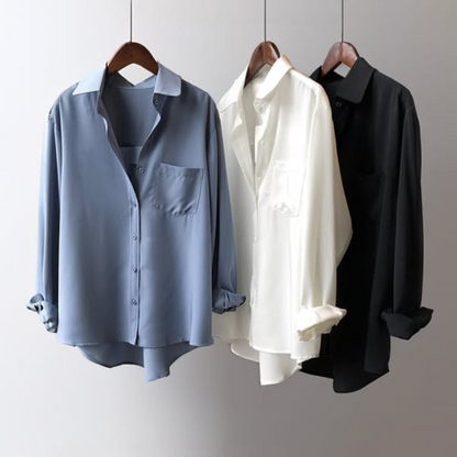 Women's Satin Office Shirt