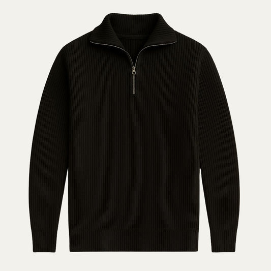 Merino Quarter Zip Sweater - VibreMode