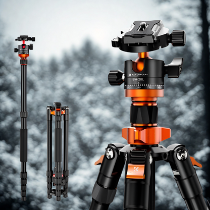Aluminum Portable Camera Tripod 67 Inches - VibreMode