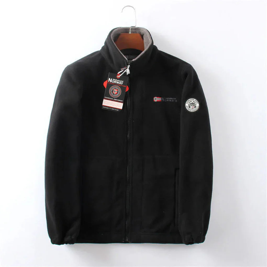 Men's Fleece Jacket Wind Resistant