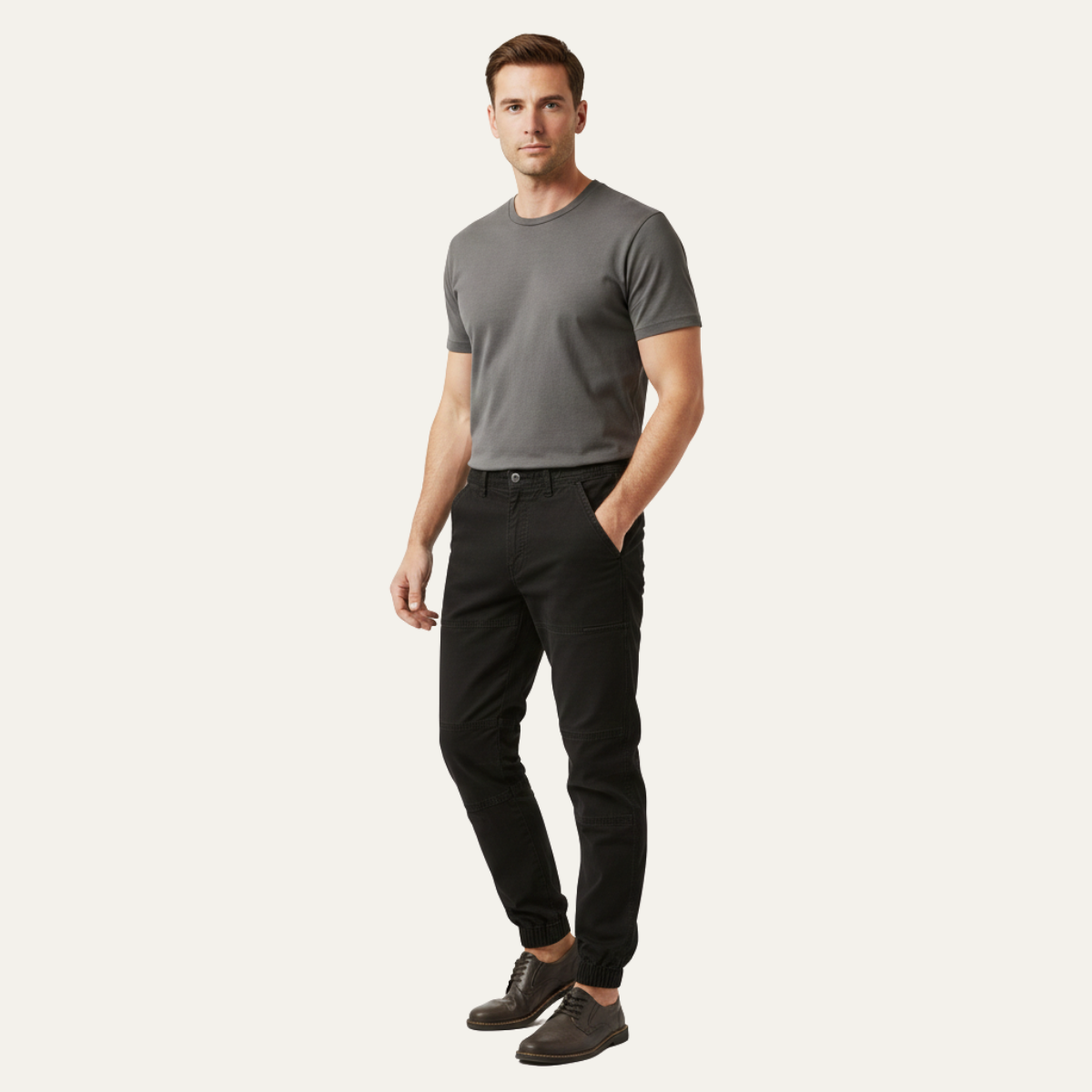 Men's Slim Fit Utility Pants Casual