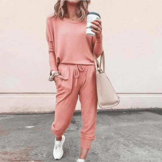 Comfy Casual Sweatpants Lounge Set - VibreMode