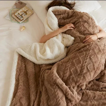 Thick Fleece Winter Blanket - VibreMode