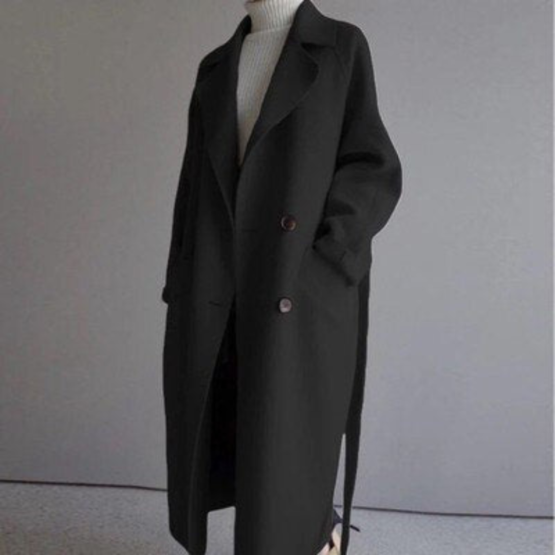 Women's Wool Coat Warm Winter Outerwear