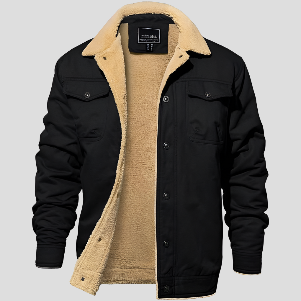 Men's Outdoor Jacket Warm Waterproof - VibreMode