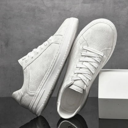 Men's Lace-Up Sneakers Minimal Design