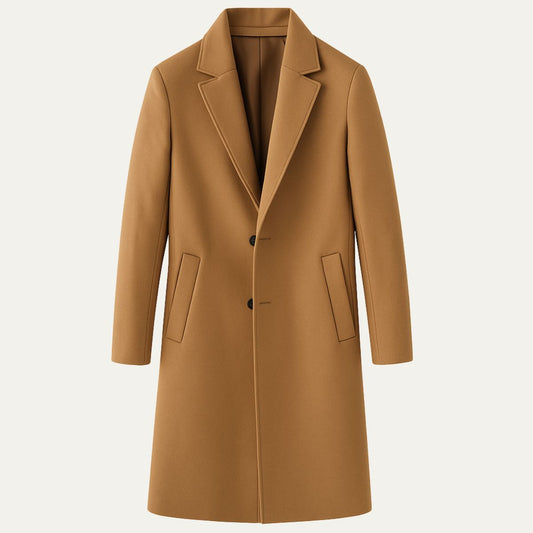 Men's Elegant Trench Coat - VibreMode