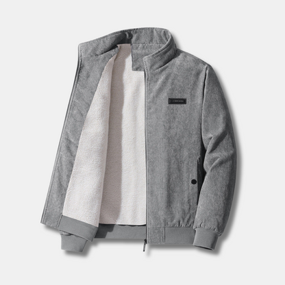 Corduroy Sherpa Lined Jacket - VibreMode