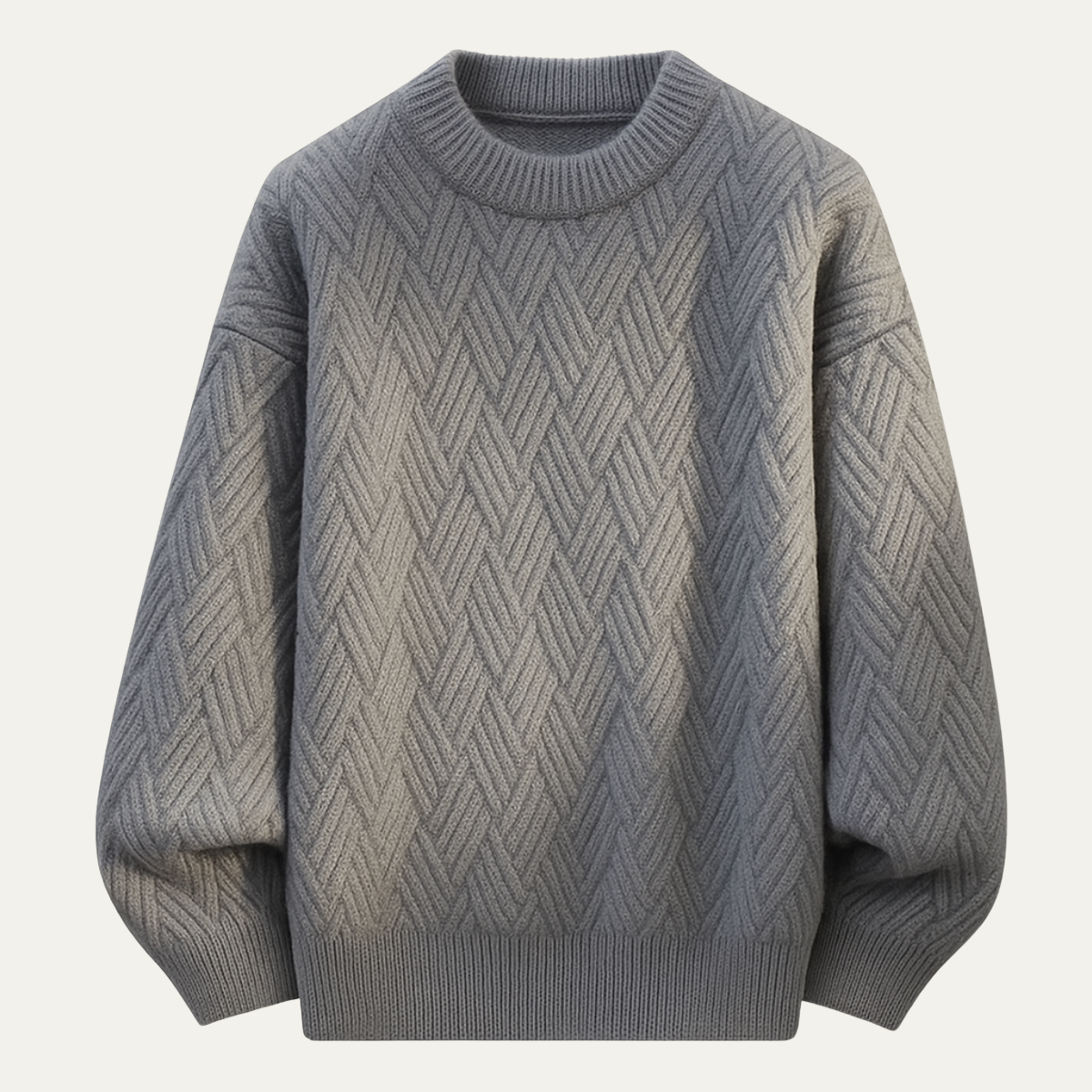 La Maddalena Men's Crew Neck Knitted Sweater - VibreMode