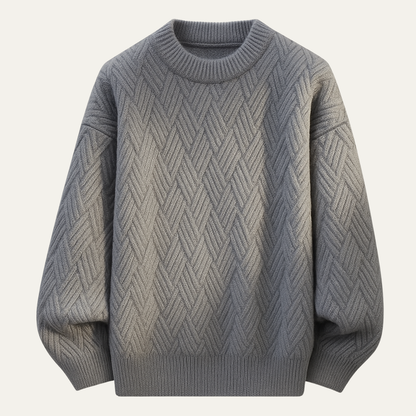 La Maddalena Men's Crew Neck Knitted Sweater - VibreMode