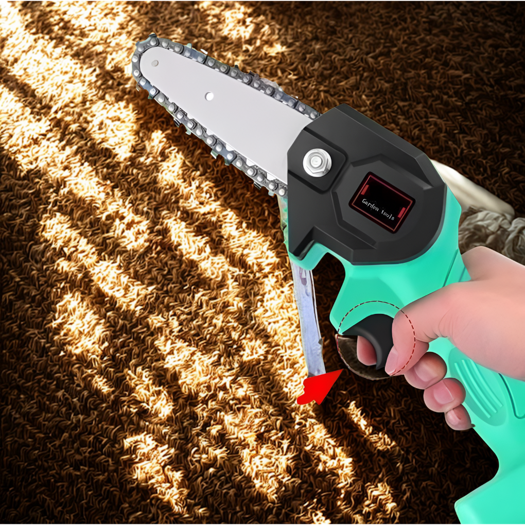 Cordless Mini Electric Chainsaw Rechargeable - VibreMode