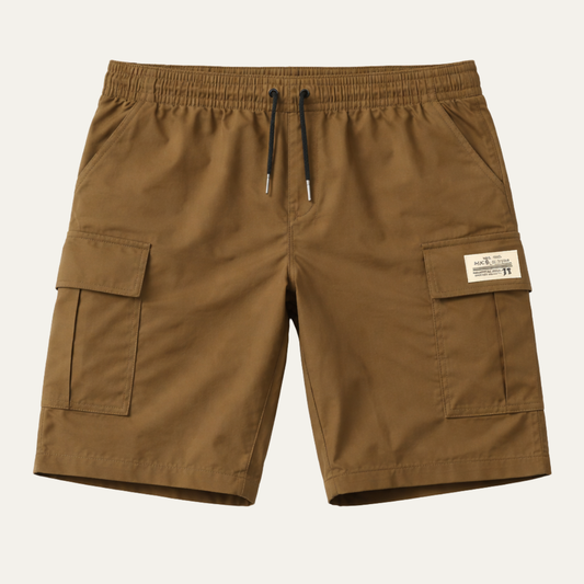Men's Lightweight Multi Pocket Cargo Shorts - VibreMode