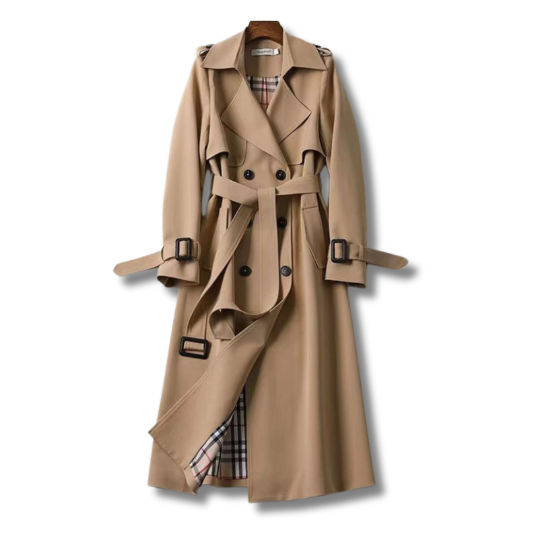 Women's Classic Trench Coat Autumn - VibreMode