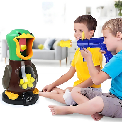 Soft Bullet Game Set With Walking Duck And Lights - VibreMode