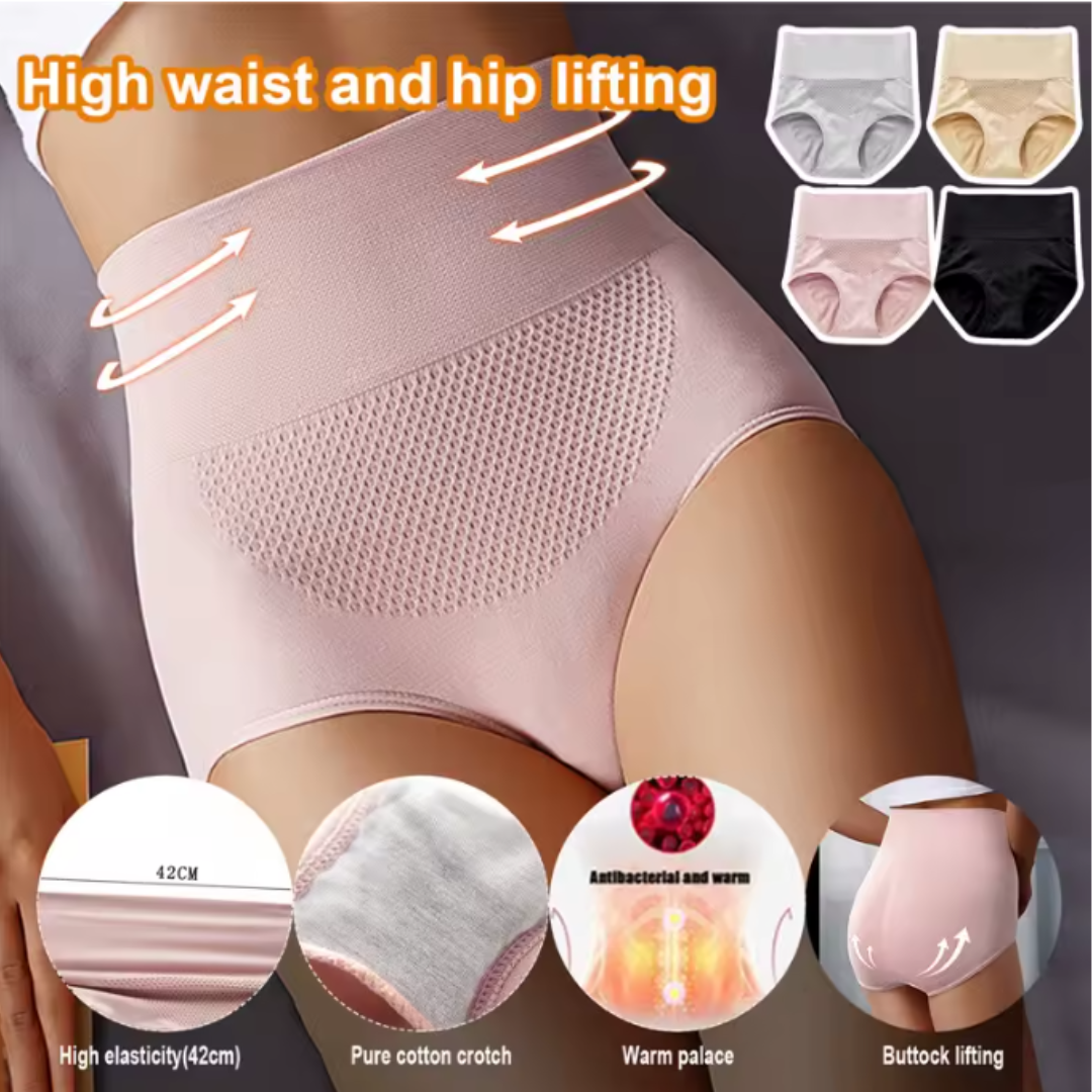 Women's High-Waist Tummy Control Seamless Underwear