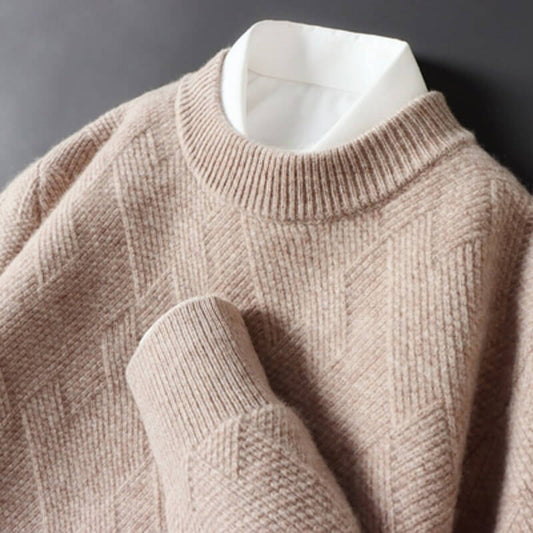 Luxury Soft Cashmere Crew Sweater - VibreMode