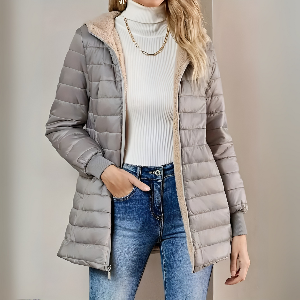 Women's Casual Winter Coat - VibreMode